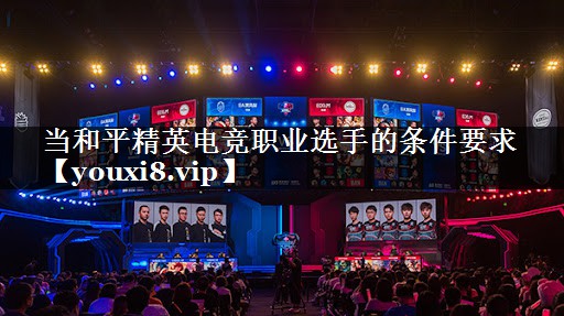 当和平精英电竞职业选手的条件要求